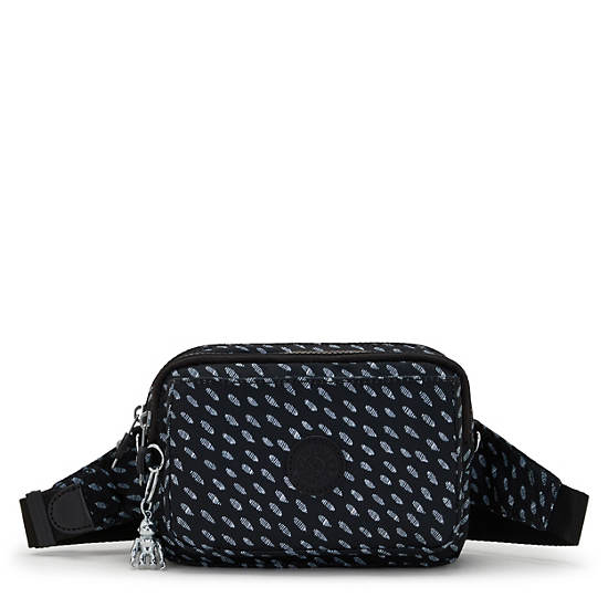 Sacs Crossbody Kipling Abanu Multi Printed Convertible Noir | FR 2184BE